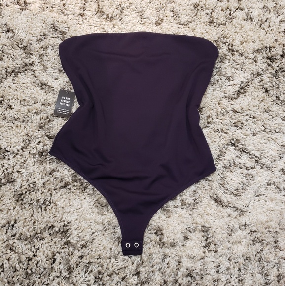 Express Tops - Tube Thong Bodysuit